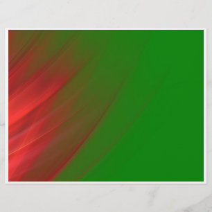 grün und rot flyer