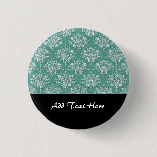 Grün und Weiß Button