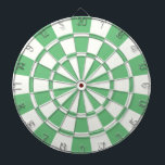 grün und weiß dartscheibe<br><div class="desc">Green und White Dart Board</div>
