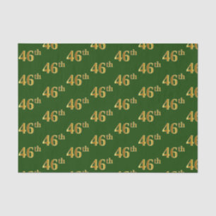 Grün, (Vierzig-6.) Ereignis des Imitat-Gold46. Seidenpapier