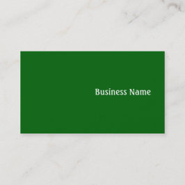 Grün Visitenkarte