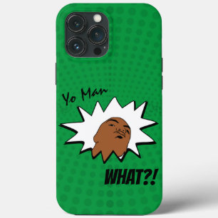 grün weiß Yo Mann Was du Will Tasse Comicen schieß Case-Mate iPhone Hülle
