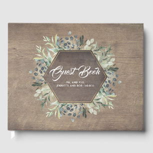 Grünanlagen Rustikale Hochzeit Gästebuch