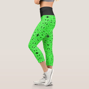 Grünbeleuchtung Capri Leggings