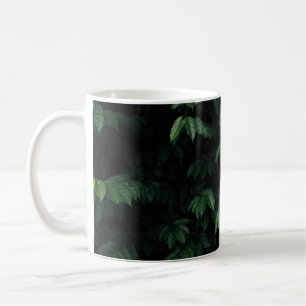 GRÜNBLÄTTRIGER BAUM KAFFEETASSE