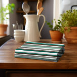 Grünbraune graue, neutrale Streifen Geschirrtuch<br><div class="desc">Dieses Design kann durch Auswahl der Option Design bearbeiten personalisiert werden. Sie können auch auf andere Gegenstände übertragen. Kontaktieren Sie mich unter colorflowcreations@gmail.com oder nutzen Sie die Chat-Option oben auf der Seite, wenn Sie dieses Design auf einem anderen Produkt haben möchten oder Hilfe bei diesem Design benötigen. Sehen Sie mehr...</div>