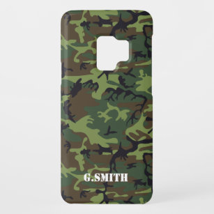 Grünbrauner Waldkäfig Camouflage Case-Mate Samsung Galaxy S9 Hülle
