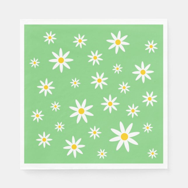 Grünbuch Daisy Paper Napkins Serviette (Vorderseite)