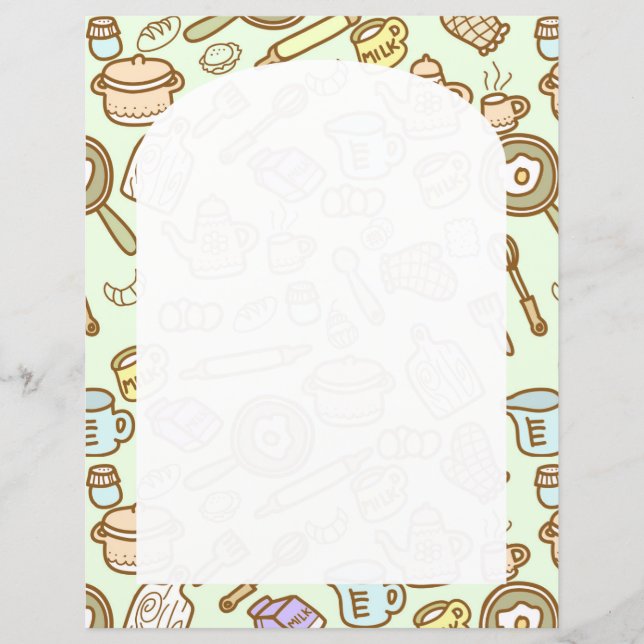 Grünbuch niedlich Kitchenware (Vorderseite)