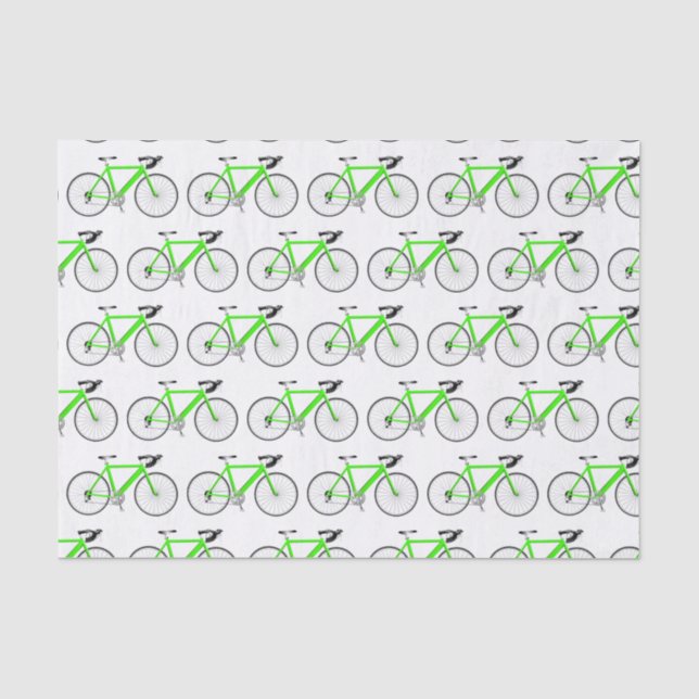 Grünbuch zum Fahrrad Seidenpapier (Vorderseite)