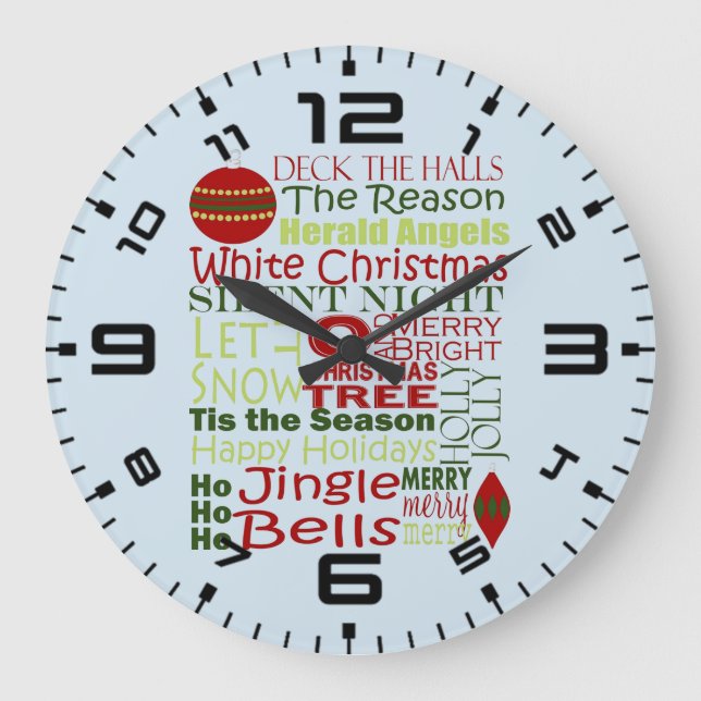 Grund für diese Saison Große Wanduhr (Vorderseite)