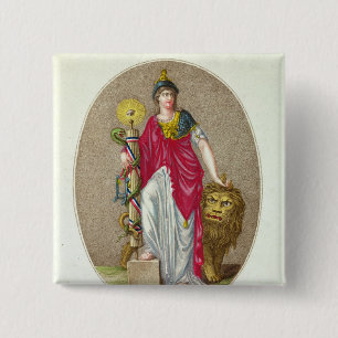 Grund, graviert von Carre, 1793 Button