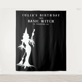 Grund Hexengeburtstag Wandteppich