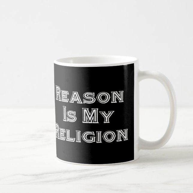 Grund ist meine Religion Tasse (Rechts)