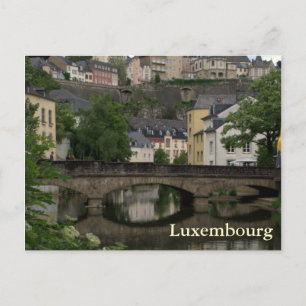Grund, Luxemburg Postkarte
