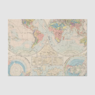 Grund u Boden - Boden-Atlas-Karte Seidenpapier