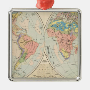 Grund u Boden - Bodenatlas-Karte Silbernes Ornament