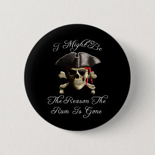 Grund, warum die Rum verschwunden ist Piratenschäd Button