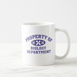 Grundbesitz der Biologie (lila) Tasse