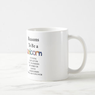 Gründe, eine Unicorn-Tasse zu sein Kaffeetasse