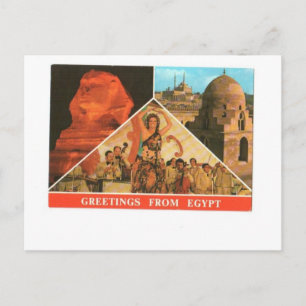 GRÜNDE FÜR ÄGYPTEN POSTKARTE