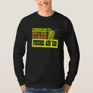 Gründer Und CEO Des Zitronenlimonadenstandes Zitro T-Shirt