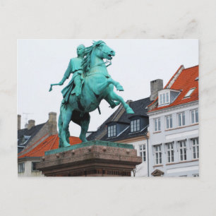 Gründer von Kopenhagen Absalon - Højbro Plads Postkarte