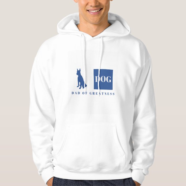 Grundes Hooded Sweatshirt - Vater der Gaumenfreudi (Vorderseite)