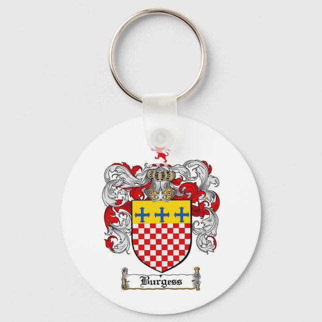 GRUNDFAMILIENWAPPEN - WAFFENKÜRZE SCHLÜSSELANHÄNGER (Vorderseite)