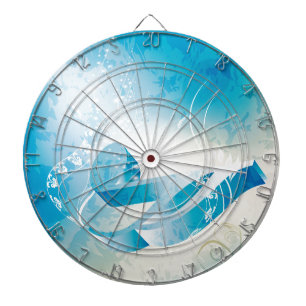 Grundgedanke der Musik Dartscheibe