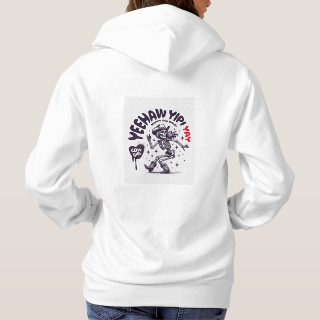 Grundgezähmt für Frauen Hoodie (Rückseite)