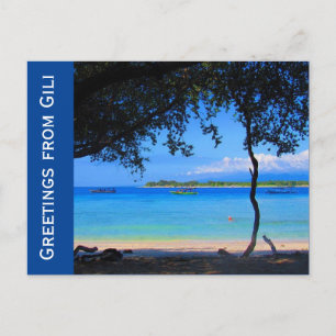 Gründgrüße Postkarte