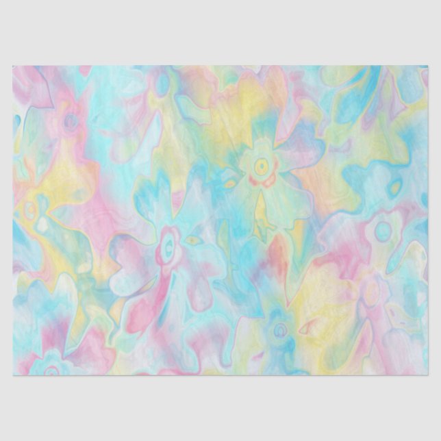 Grundgy-Painted-Florals-1- Seidenpapier (Vorderseite)
