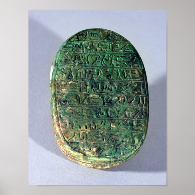 Grundlage für ein Ehekarab von Amenhotep III Poster (Vorne)