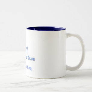 Grundlage von Familienwerten Zweifarbige Tasse