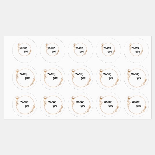 Grundlagen Danke, Karten Etiketten (Blatt)