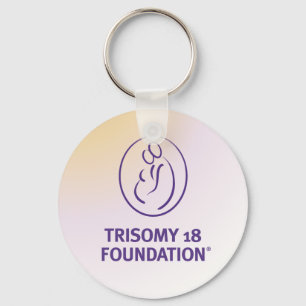 Grundlagen-Logo des Trisomy-18 - Schlüsselanhänger