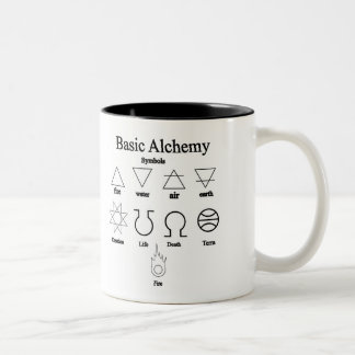 Grundlegende Alchimie-Tasse Zweifarbige Tasse