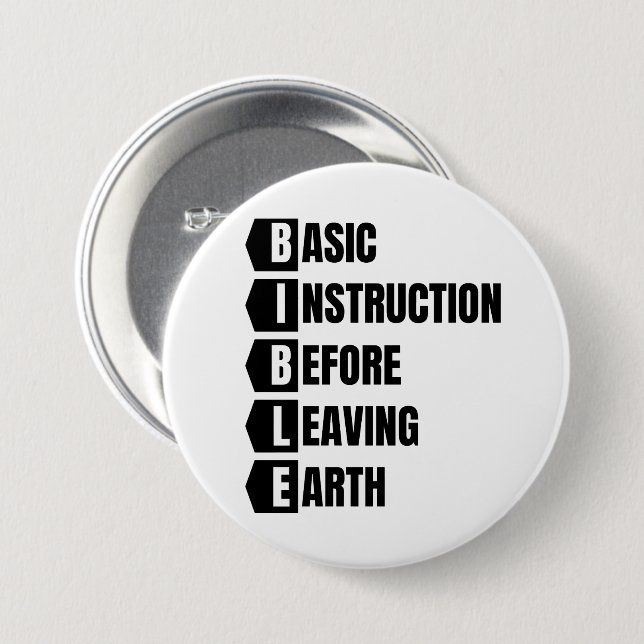 Grundlegende Anleitung vor dem Verlass der Erdfähi Button (Vorne & Hinten)
