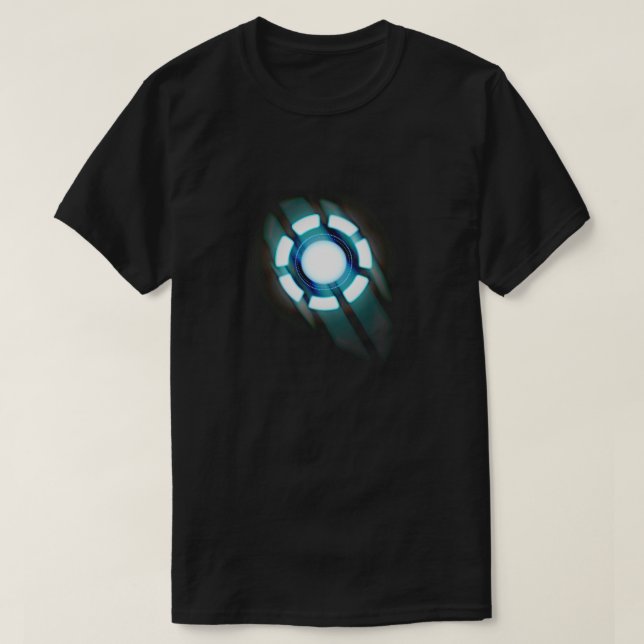 Grundlegende Arc-Reaktorgestaltung T-Shirt (Design vorne)