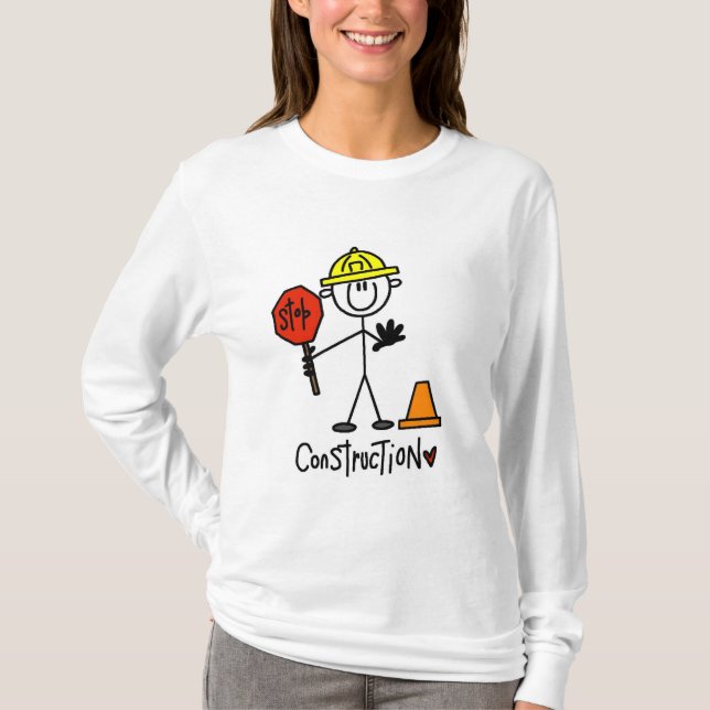 Grundlegende Bau-T-Shirts und Geschenke T-Shirt (Vorderseite)