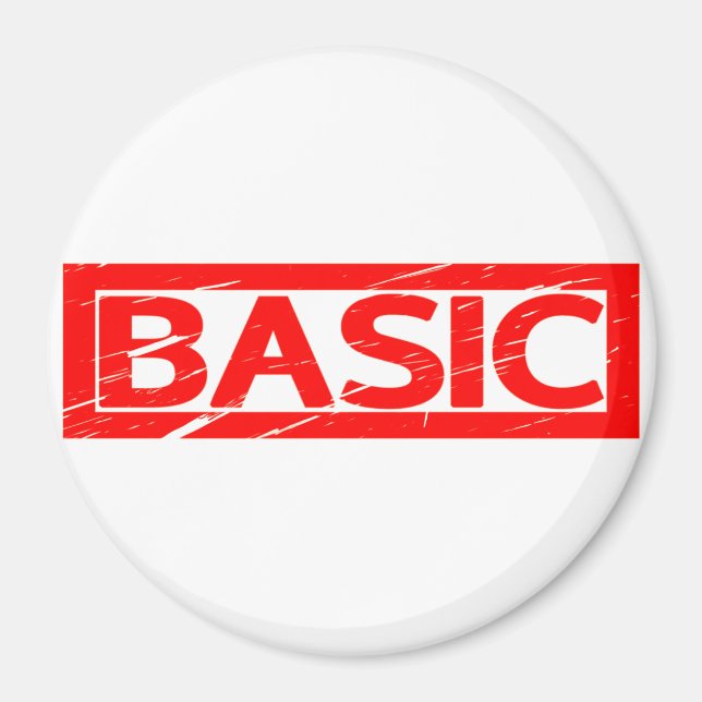 Grundlegende Briefmarke Magnet (Vorne)