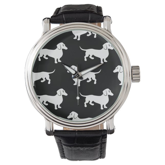 Grundlegende Dackel Armbanduhr (Vorderseite)