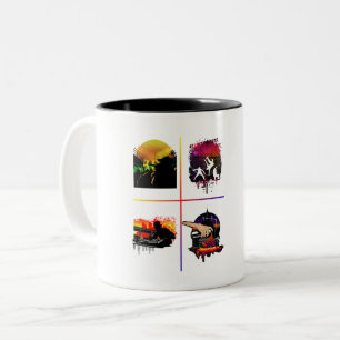 Grundlegende Elemente Zweifarbige Tasse