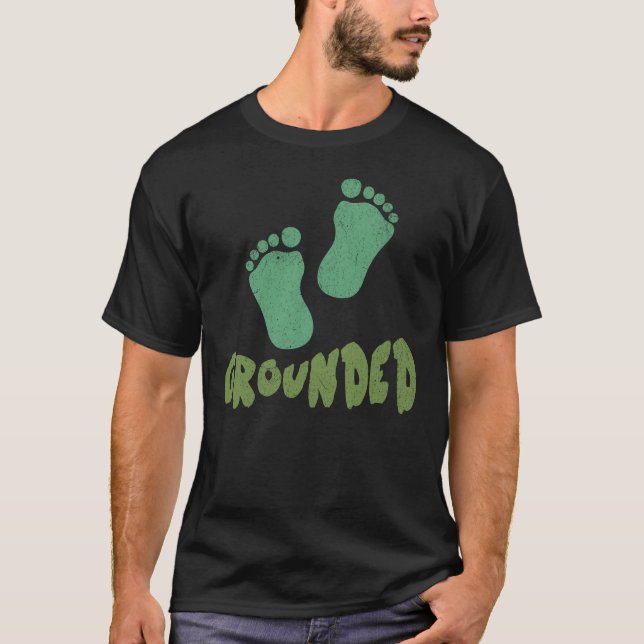 Grundlegende Footprint-Konzeption für Balance & Er T-Shirt (Vorderseite)