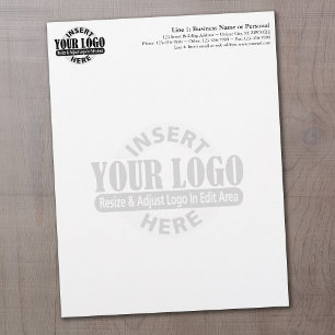 Grundlegende Geschäftsbriefe mit WATERMARK Briefbogen