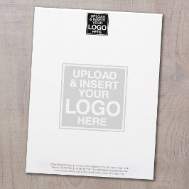 Grundlegende Geschäftsbriefe mit WATERMARK Briefkopf