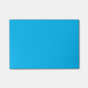 Grundlegende passende Farbe in Capri Post-it Klebezettel