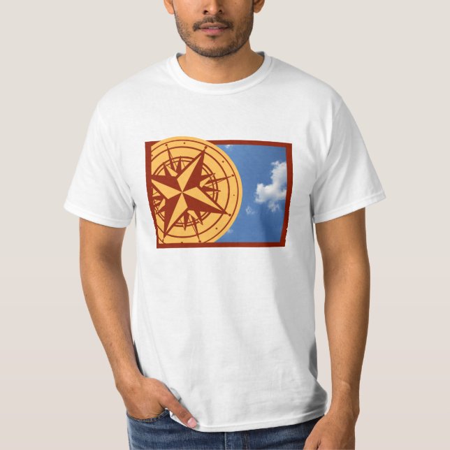 Grundlegende schablonierte T T-Shirt (Vorderseite)