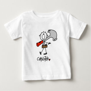 Grundlegende Stäbchenfigur Zimmermann T-Shirts und